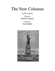 The New Colossus SATB choral sheet music cover Thumbnail